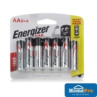 Energizer Alkaline Battery Max 8AA+4AA E91BP8+4R