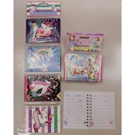 Note book with d sign per pages 4in1 notebook