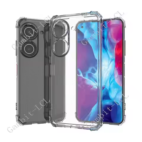 Anti-Falling Case For ASUS Zenfone 9 10 AI2302 AI2202 Soft Silicone TPU Original Shockproof Back Cov