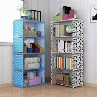*RS* Multipurpose PORTABLE 4-tier Bookcase 5-tier Bookcase/4-Tier Bookcase Shelf Multifunction Shoes Clothes Clothes Clothes