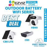 BEST DEAL EZVIZ CB5 HB90 KIT CB8 LITE KIT Wi-Fi Smart Battery Night Vision Two Way Talk Outdoor Secu