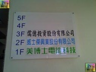 大台南CT創意設計廣告社-壓克力板貼卡典電腦割字