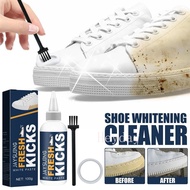 White Shoes Cleaner Shoes Whitening Cleansing Gel For Shoe Brush Shoe Sneakers Shoes Cleaning With Making Tape Cleaning Kit