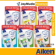 Aiken AntiBacterial Body Wash Refill 800g Kill 99.99% Germs Shower Cream Shower Gel Pouch Refill Her