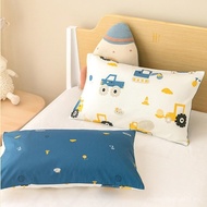 JUMUAO 1 Keping Sarung Bantal Kanak-Kanak, 30 x 50 cm, Sarung Bantal Bayi Kapas Organik, Bernafas Le