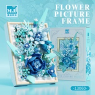 Meihe 13060-63,000 Hectare Glass Flower Photo Frame Flower Simulation Bouquet Creative Assembly Vale