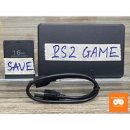 PS2 Hard Drive Combo + 16MB Save Card Ready for PS2 Game Console