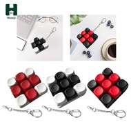 [Homyl] Sensory Toy Birthday Keyboard Fidget Keychain Finger Keyboard Toy Keyboard Clicker for Women