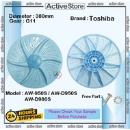 Toshiba Washing Machine Pulsator Plate 380MM Gear11 AW-950S AW-D950S AW-D980S