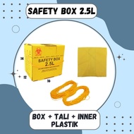 Safety Box 2.5L Medical Waste Box Medical Safety Box Health Equipment Medical Waste Box Biohazard