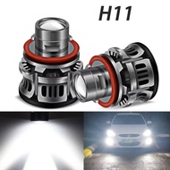 2PCS FG2 H11 LED Car Fog Light Projector Lens Lamp H11 H8 H9 9005 H7 40W 3000K 6000K Motorcycle Head
