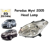 Perodua Myvi 2005 EZI SE SE1 Head Lamp Chrome Lampu Depan Lampu Besar 2006 2007 2008 2009 2010