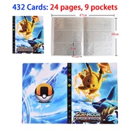 【400 pcs】Buku Album Holder Kartu Game Buku Album Kartu Pokemon Buku Album Holder Kartu Yugioh Pokemo