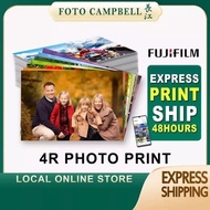4R 50pcs Fujifilm Photo Print waterproof,(Express Print)