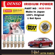 6pcs Denso Japan Original Iridium Power Spark Plug IK20 Proton Perdana V6 , Naza Kia Ria 6pcs [IK20 