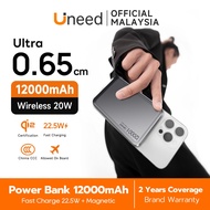 [CCC Certified] Uneed Ultra-Slim 3C Qi2 Powerbank 12000mAh/6000mAh  Magnetic Power Bank Card-Sized W