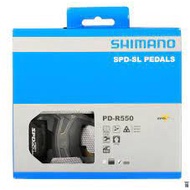 Shimano R550 SPD-SL Road Pedals with cleats set