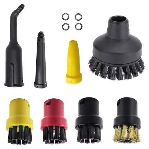 Y35A-12 Pieces Brush Steam Cleaner Accessories For Karcher Sc1 Sc2 Sc3 Sc4 Sc5, Steam Cleaner Set