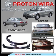 PPOTON WIRA/SATRIA/PUTRA STANDARD BUMPER C99 FRONT SKIRT (OPEN CUP) -MATERAIL /PU GETAH FIBER BODYKI