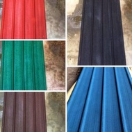 Spandek pasir warna tebal 0.30 mm hijau - 3 mtr atap spandek pasir