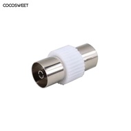 TV Coaxial Cable Aerial RF Antenna Extension Adapter Female to Female Connector