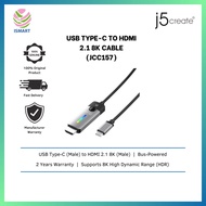 J5Create Cable JCC157 USB Type-C to HDMI 2.1 8K
