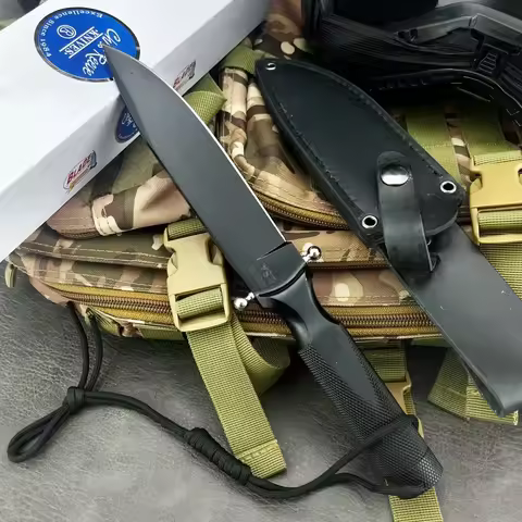 Chris Reeve Antelope Tactical Fixed Blade Straight Knife DC53 Blade Hunting for Survival Tactical Co