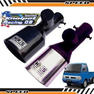 Knalpot Hks Suos Sos Suoss Ngorok Bassah Basah Pnp Mobil Bensin Solar L300 Wuling Granmax Picku Up A