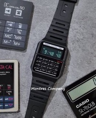 Montres Company 香港註冊公司 (33年老店) 卡西歐 CASIO Data Bank 電話備忘錄 計數機 五年電池壽命 CA53 CA53W CA53WB CA-53 CA-53W C