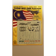 SCALE NUTZ A48016 TUDM MiG-29N Fulcrum 1/48 - DECAL