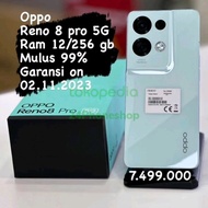 oppo reno 8 pro 5g 12/256gb second