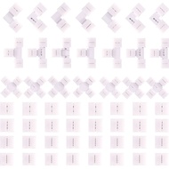LED Strip Solderless Led Connector 2/3/4/5PIN  L/T/X Shape Corner Connector For 10mm WS2811 WS2812 3