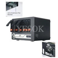 6 Disk Nas Chassis Flex Power USB Hot Plug Server Case Home Student Office Computer Mini itx Chassis