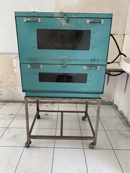 oven gas bekas 2 pintu 70x55x60