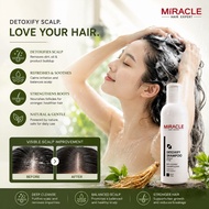 MiracleHairExpert Scalp Detox Hair Shampoo Anti Dandruff Shampoo Itchy Scalp Shampoo Kelemumur Hair 