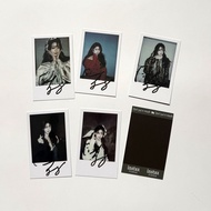 IVE Single Card Zhang Yuanying WONYOUNG Magazine elle Card Polaroid Holding Face Round Better than H