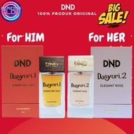 PROMO JIMAT| DND PERFUME| DND DASYURI 1 dan 2 Perfume Bodycare Set Minyak Wangi Yin Yang Dr Noordin Darus 100% Original