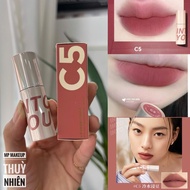 Into You glossy lipstick - C5 velvet matte lipstick - Plum purple