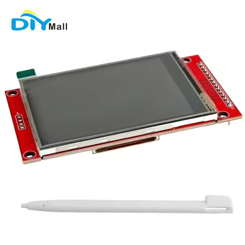 2.8" SPI TFT LCD Display ILI9341 Resistive Touch Screen Module 320x240 5V w/Card Slot for Arduino 25