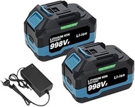 18v 4.0AH 6.0AH Multi-capacity Replacement Battery and charger Compatible with Makita power tool Ser