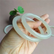 和田玉圓條手鐲/手環 玉鐲