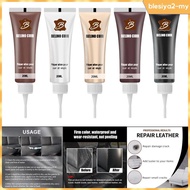 [BlesiyaedMY] Leather Recoloring Cream Leather Restoration Professional Multipurpose Leather Dye for
