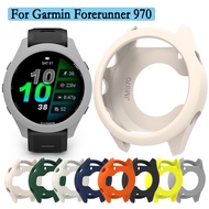 Shell For Garmin Forerunner 970 Soft Silicone Cover Hollow Protective Case Super Light Watch Decorat
