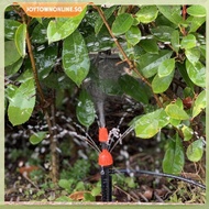 [joytownonline.sg] Drip Irrigation Kit Adjustable Watering Hose Spray Kit for Farmland Bonsai Plant