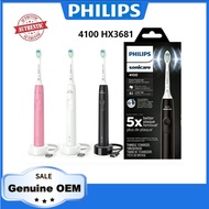 Philips Sonicare 4100 HX3681 ProtectiveClean - Rechargeable Electric Toothbrush with Pressure Sensor