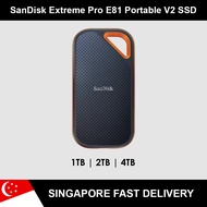 SanDisk Extreme Pro Portable SSD 1TB 2TB 4TB E81