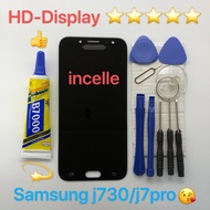 ชุดหน้าจอ Samsung J730/J7 pro incell ทางร้านทำช่องให้เลือก เฉพาะหน้าจอ กับแถมกาวพร้อมชุดไขควง