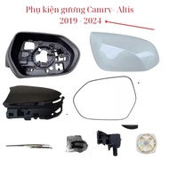 Rearview Mirror Accessories for Toyota Camry, Altis 2019-2024 are shared and installed according to 