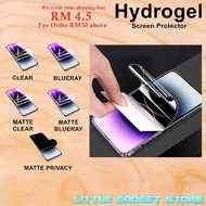 Xiaomi Redmi Note 11 11E 11R 11S 11T Pro Pro+ Plus 4G 5G Hydrogel Screen Protector