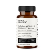 Vitamin B1 (Thiamine) Supplement 100mg - from Organic Guava and Tulsi - Plant-Based, Gluten-Free, Ve